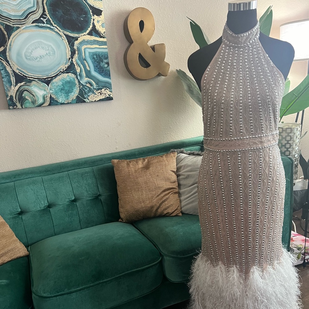 Beaded Formal Dress